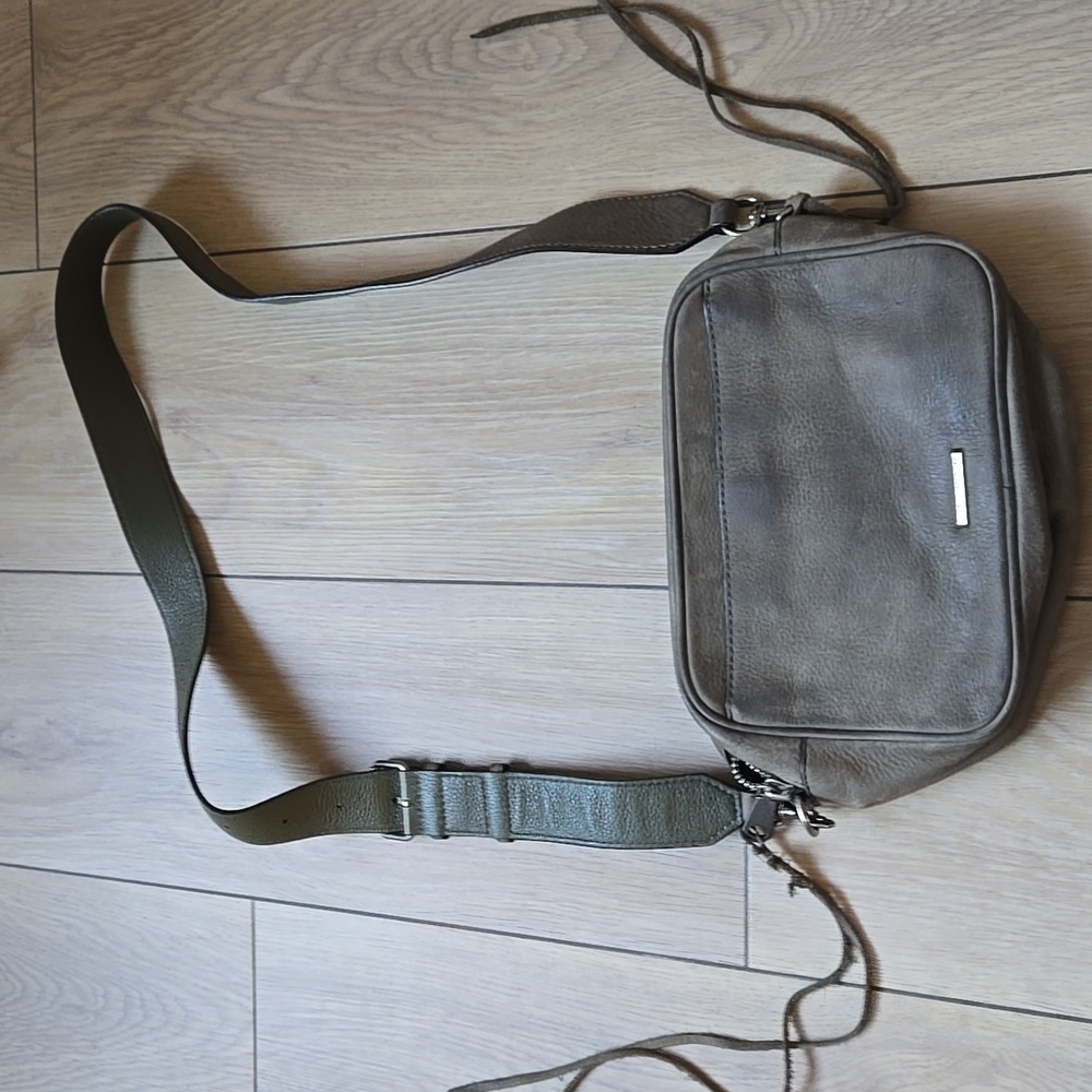 REBECCA MINKOFF Studded Suede Crossbody Bag - Picture 3 of 11